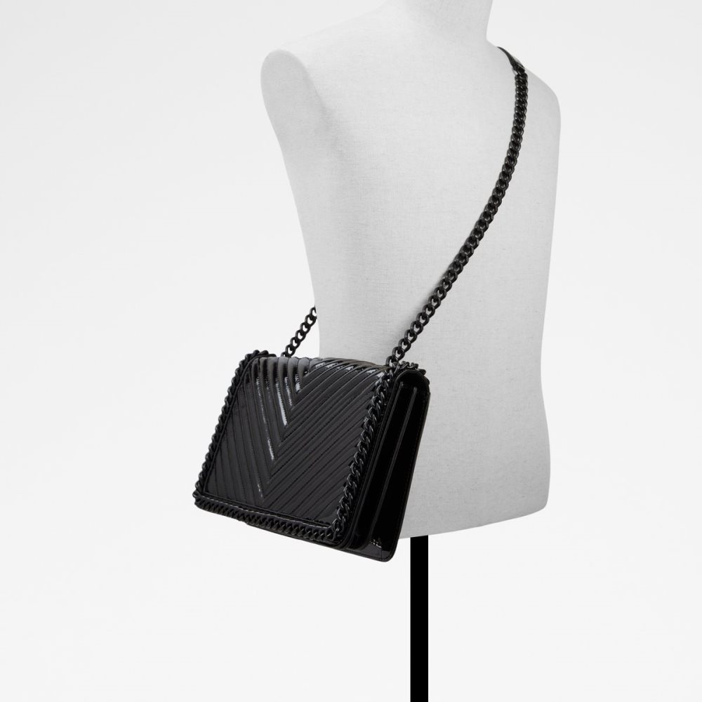 Sacs Crossbody Aldo Greenwald Noir | TQOMAH-967