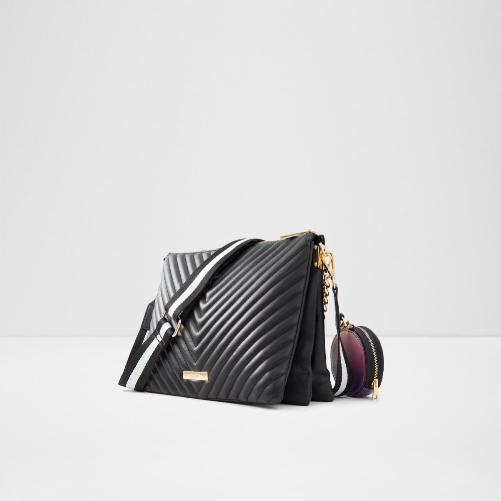 Sacs Crossbody Aldo Henie Noir | FTHMQB-730