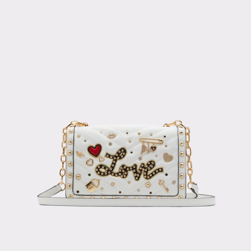 Sacs Crossbody Aldo Lovetruly Blanche | MNAJTF-479