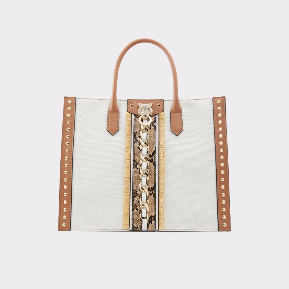 Sacs Fourre Tout Aldo Abomastraw Blanche Multicolore | OBAFVY-082