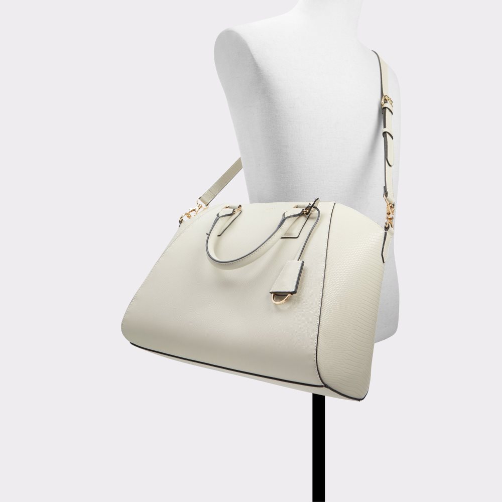 Sacs Fourre Tout Aldo Halaberiell Satchel Beige | SBFYNW-265