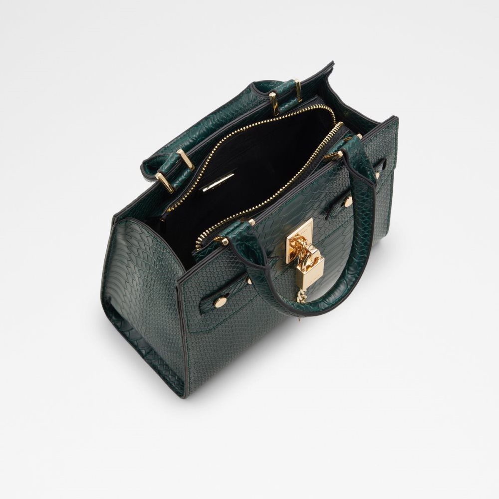 Sacs Fourre Tout Aldo Oziroe Satchel Vert Foncé | BSNUXI-386