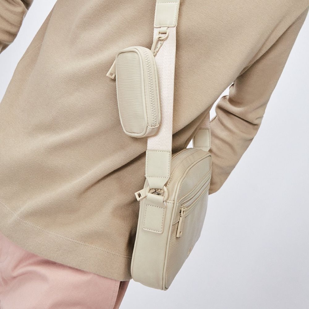 Sacs À Dos Aldo Dolnoto Fanny Pack Beige Clair | DJMNSW-748