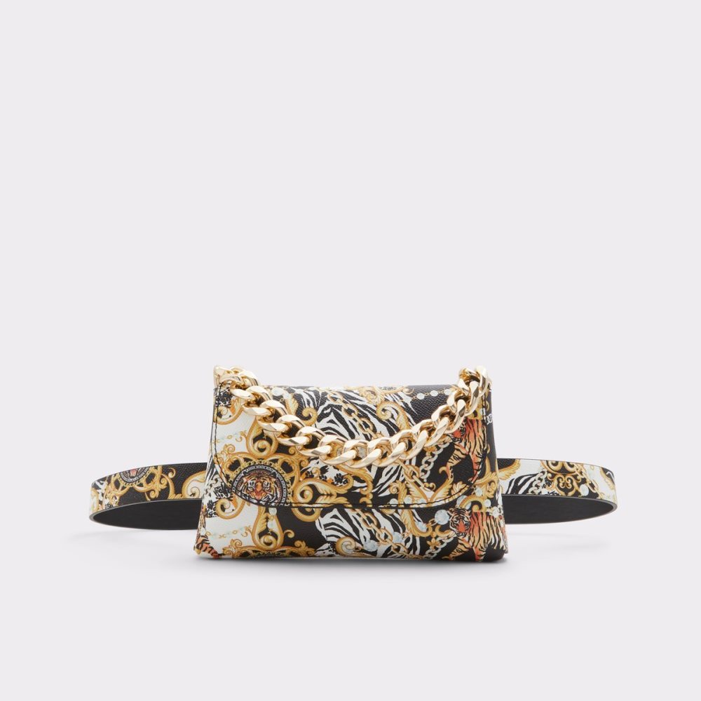 Sacs À Dos Aldo Glamverse Fanny Pack Noir Multicolore | CWJXLF-495