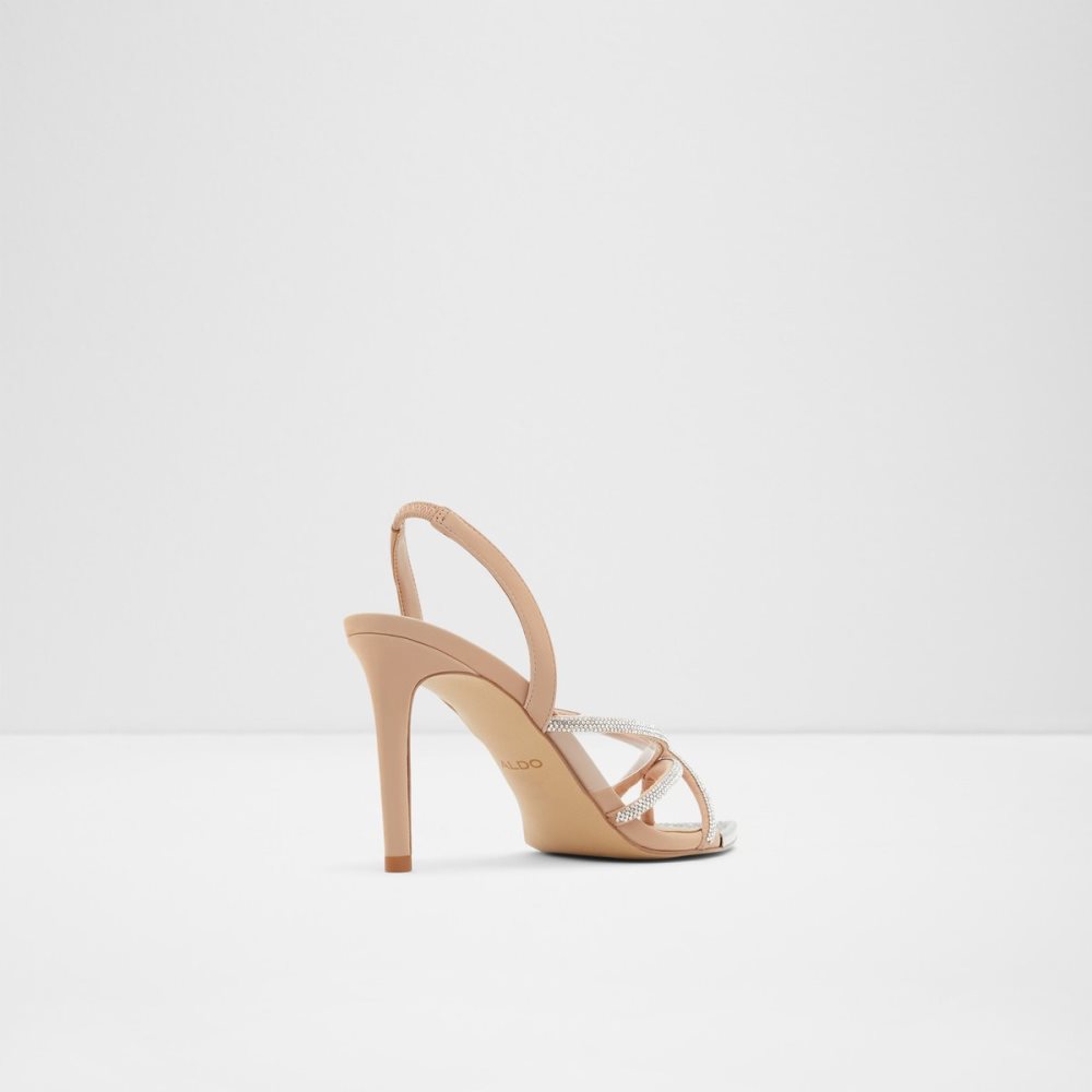 Sandales Aldo Aabelle Lanières High Sandal - Stiletto Beige | MZBQYC-739