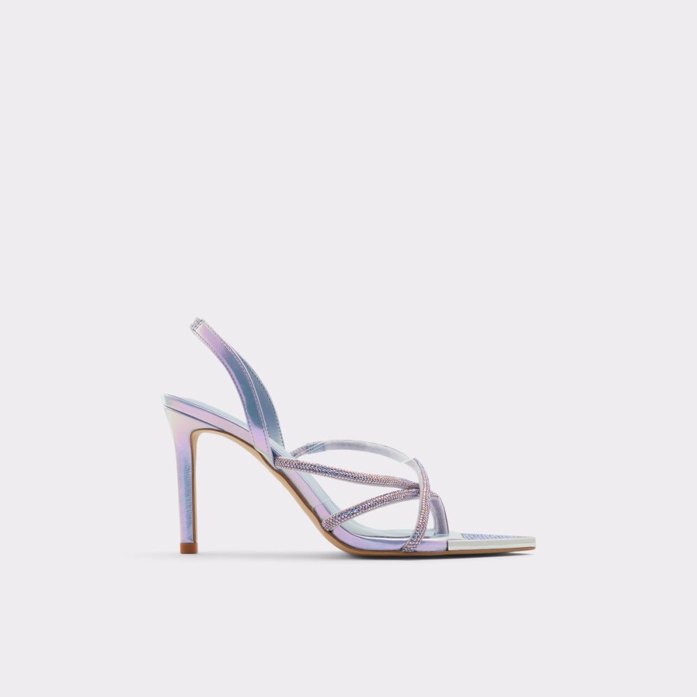 Sandales Aldo Aabelle Lanières High Sandal - Stiletto Violette | PNJIAO-296