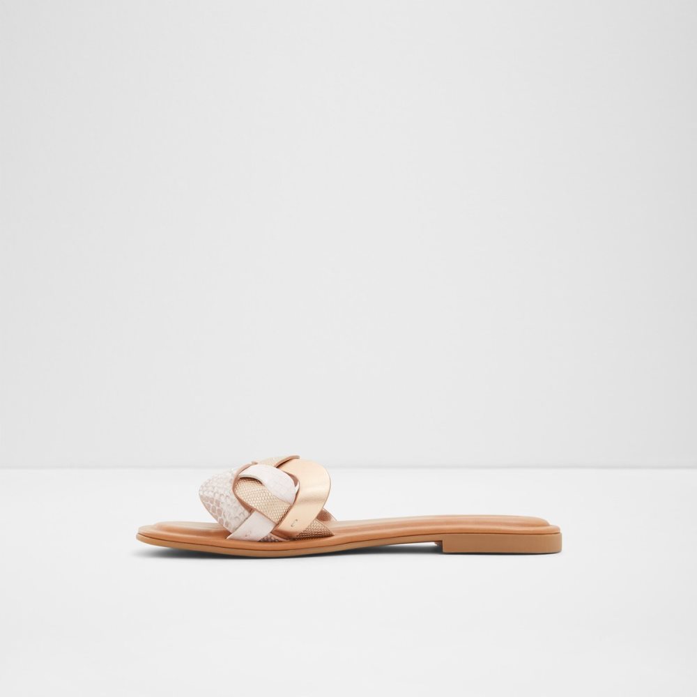 Sandales Aldo Adwilaviel Claquette Sandal Rose Clair | MATDYO-210