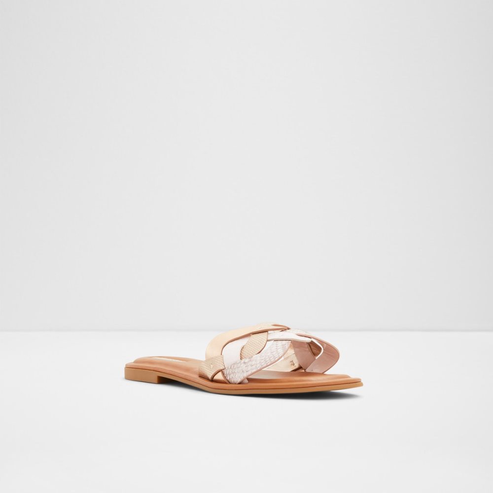 Sandales Aldo Adwilaviel Claquette Sandal Rose Clair | MATDYO-210