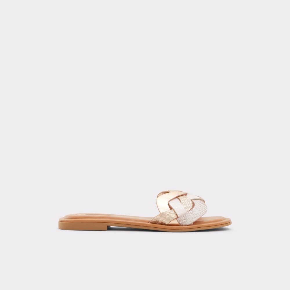 Sandales Aldo Adwilaviel Claquette Sandal Rose Clair | MATDYO-210