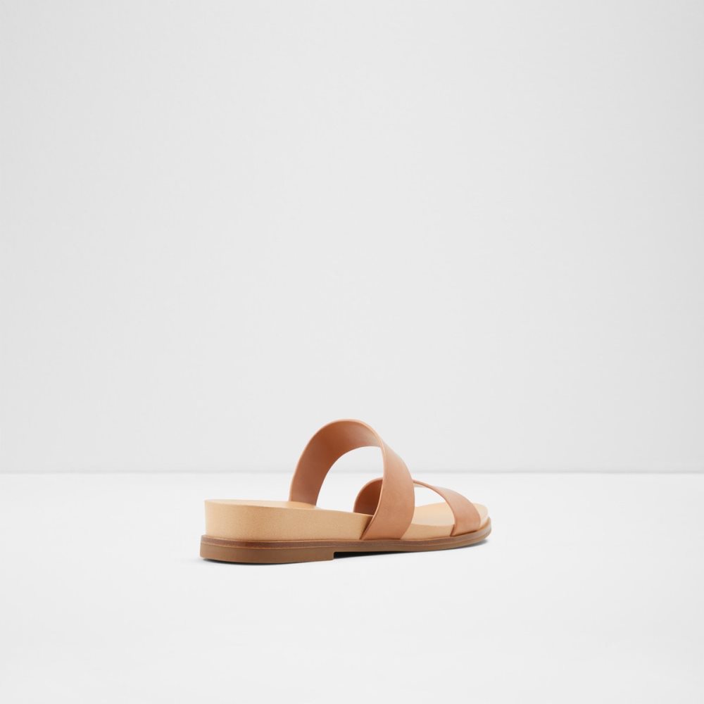 Sandales Aldo Aliawen Claquette Sandal Marron | GXFPJA-439