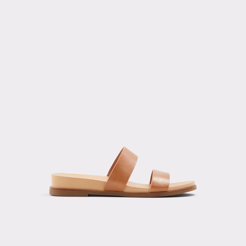 Sandales Aldo Aliawen Claquette Sandal Marron | GXFPJA-439