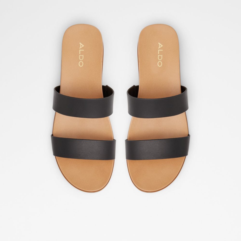 Sandales Aldo Aliawen Claquette Sandal Noir | ELYBGI-469