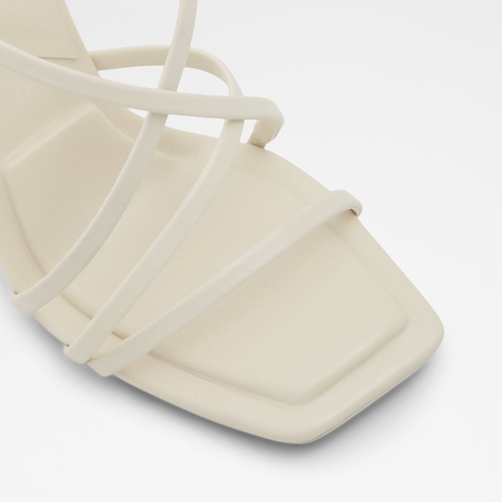 Sandales Aldo Amilia Lanières High Sandal Blanche | TRFHSB-120