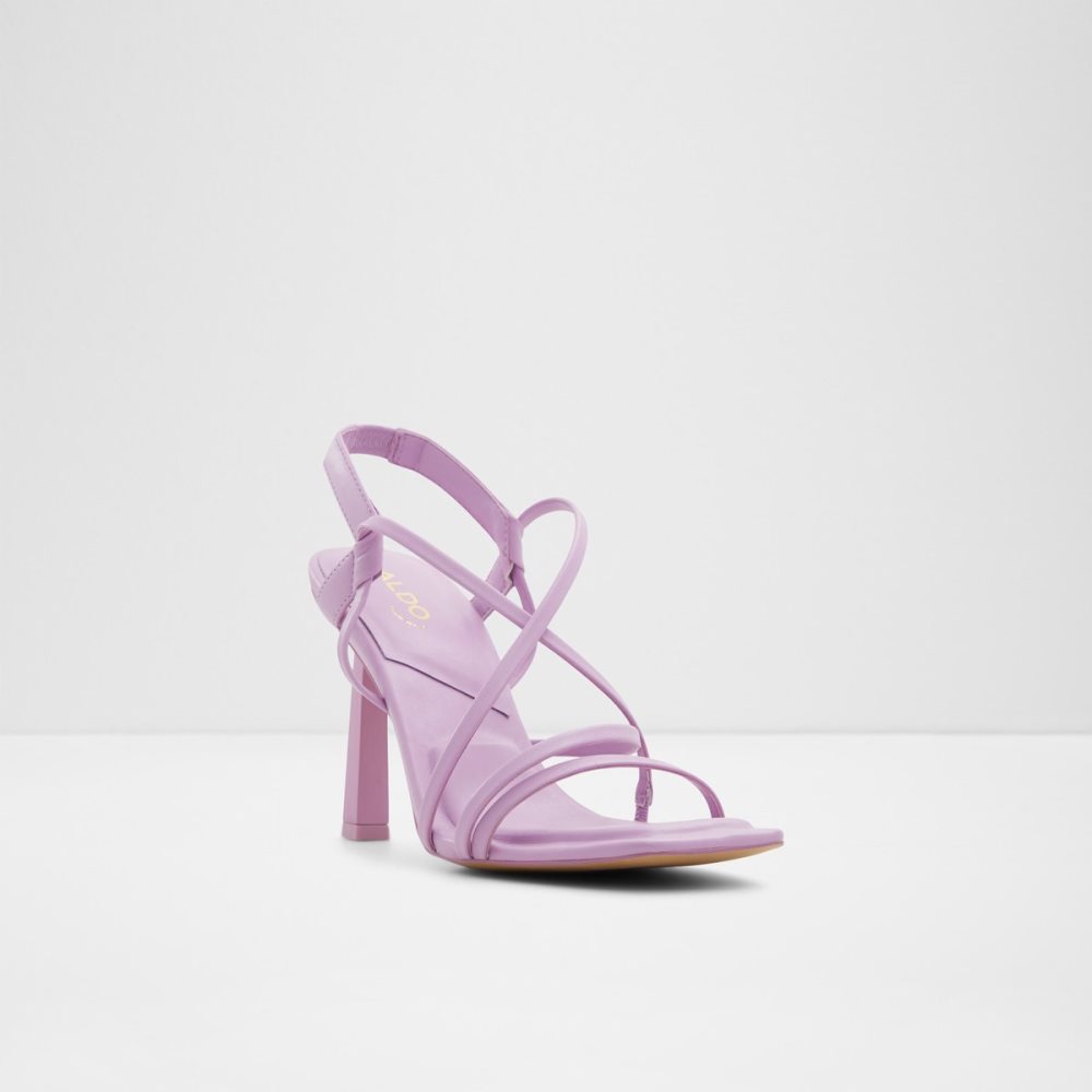 Sandales Aldo Amilia Lanières Talons Sandal Violette Clair | RUGXVA-671