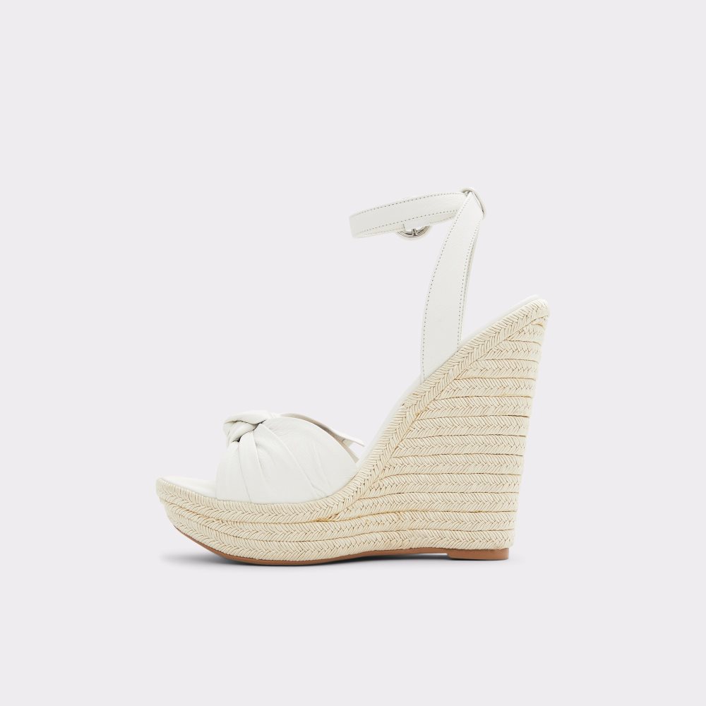 Sandales Aldo Besch Wedge Sandal - Wedge Blanche | SUBZAD-683