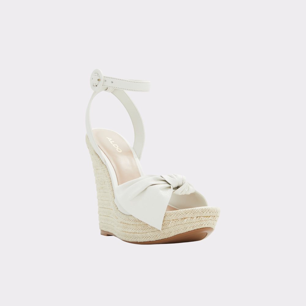 Sandales Aldo Besch Wedge Sandal - Wedge Blanche | SUBZAD-683