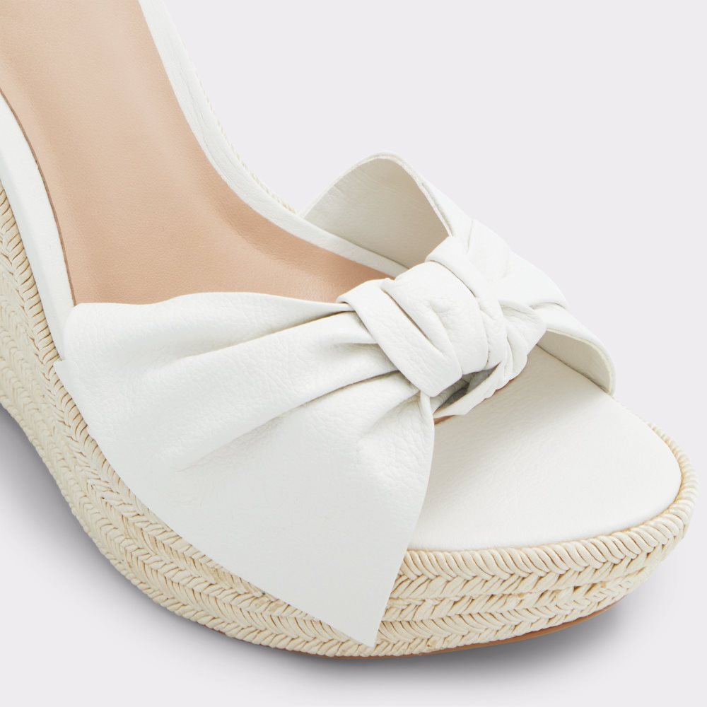 Sandales Aldo Besch Wedge Sandal - Wedge Blanche | SUBZAD-683