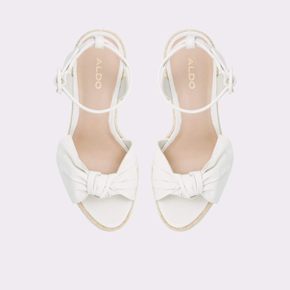 Sandales Aldo Besch Wedge Sandal - Wedge Blanche | SUBZAD-683