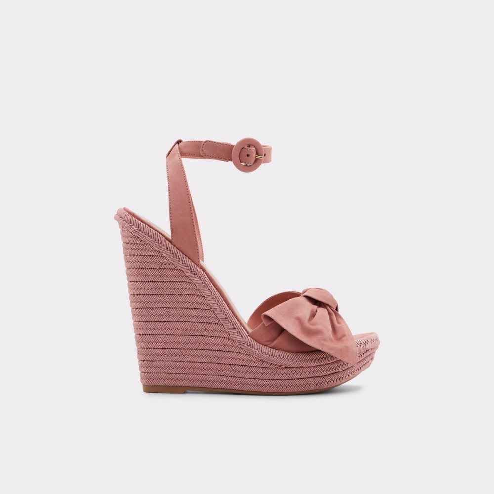 Sandales Aldo Besch Wedge Sandal - Wedge Rose Clair | VQXUST-452