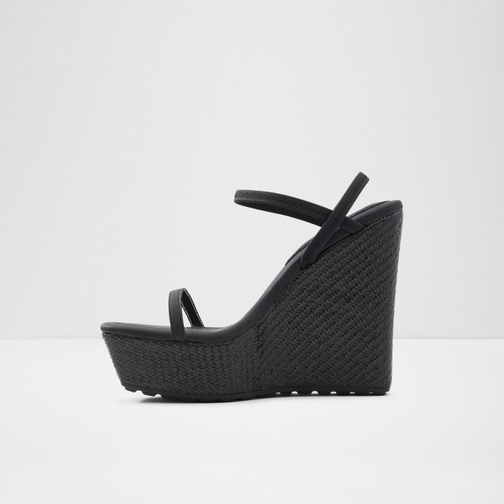 Sandales Aldo Bodish Wedge Sandal - Wedge Noir | RZBEFU-462