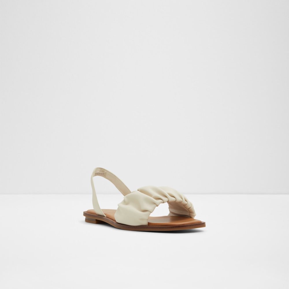 Sandales Aldo Brelden Claquette Sandal Blanche | CHGLDR-182