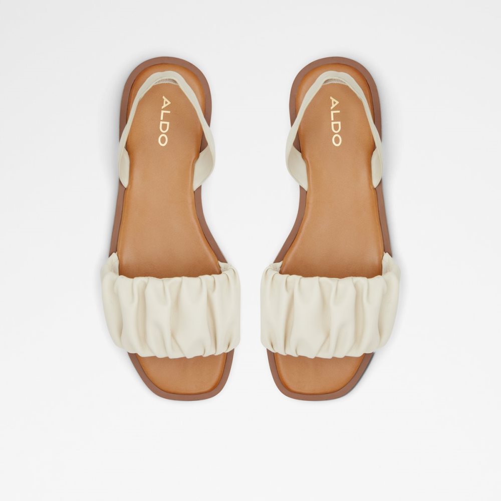 Sandales Aldo Brelden Claquette Sandal Blanche | CHGLDR-182