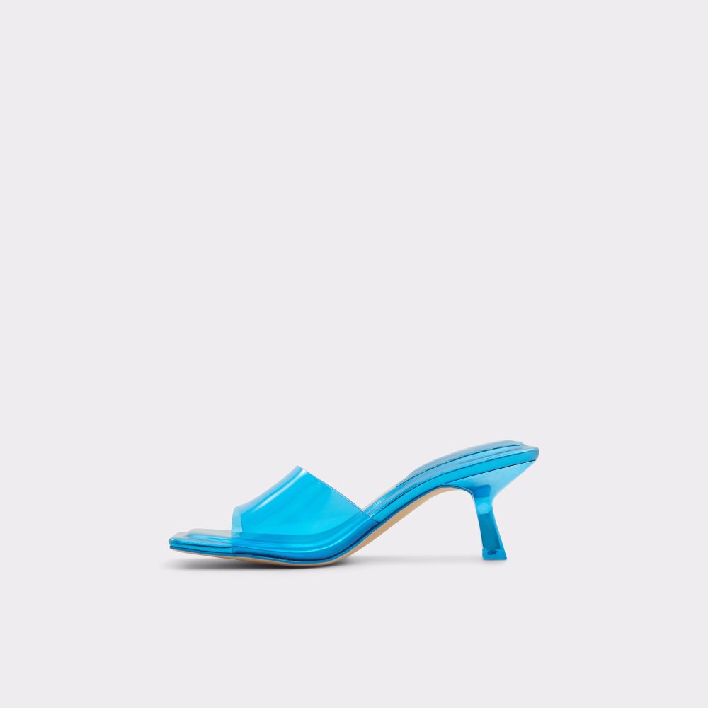 Sandales Aldo Cassilia Talons Mule - Stiletto Bleu | BPFDMQ-634