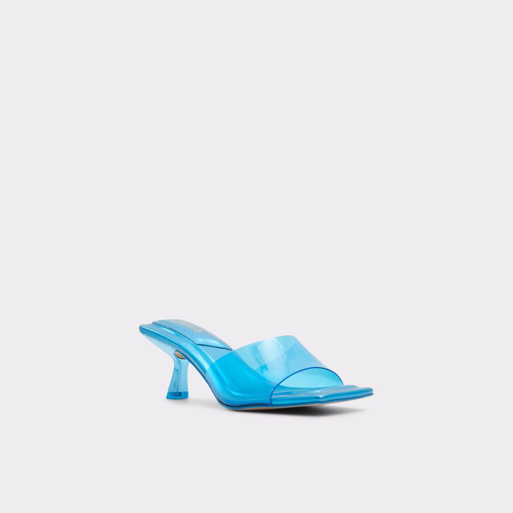 Sandales Aldo Cassilia Talons Mule - Stiletto Bleu | BPFDMQ-634