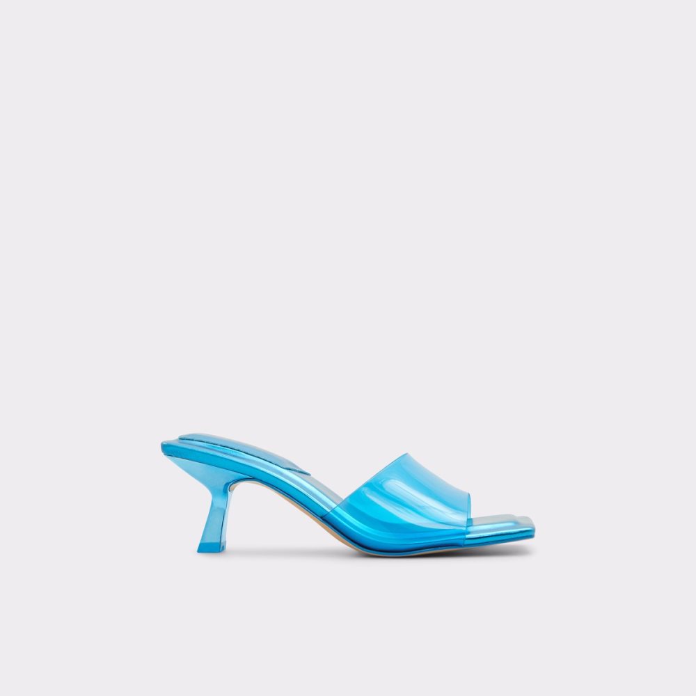 Sandales Aldo Cassilia Talons Mule - Stiletto Bleu | BPFDMQ-634