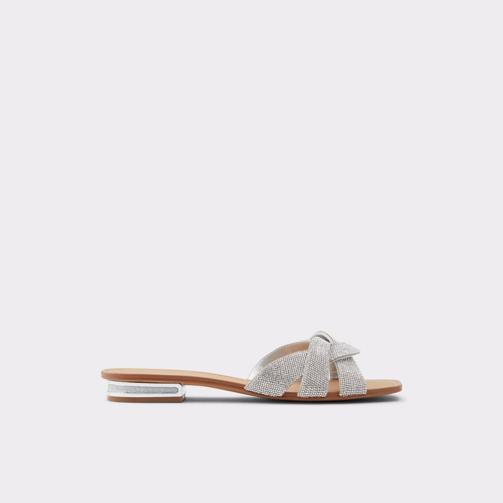 Sandales Aldo Coredith Claquette Sandal Argent | CNYJHQ-561