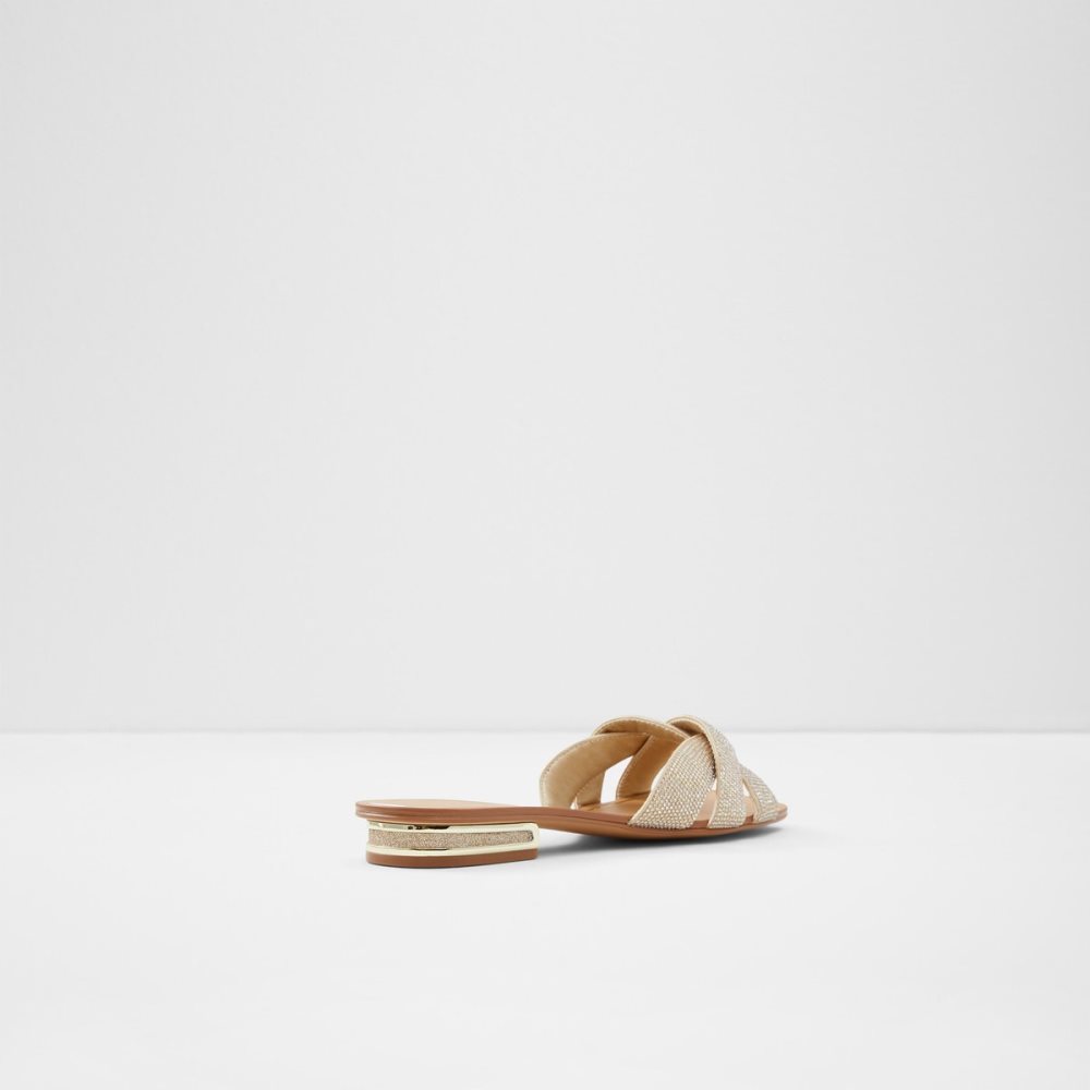 Sandales Aldo Coredith Claquette Sandal Doré | PDHWNS-390