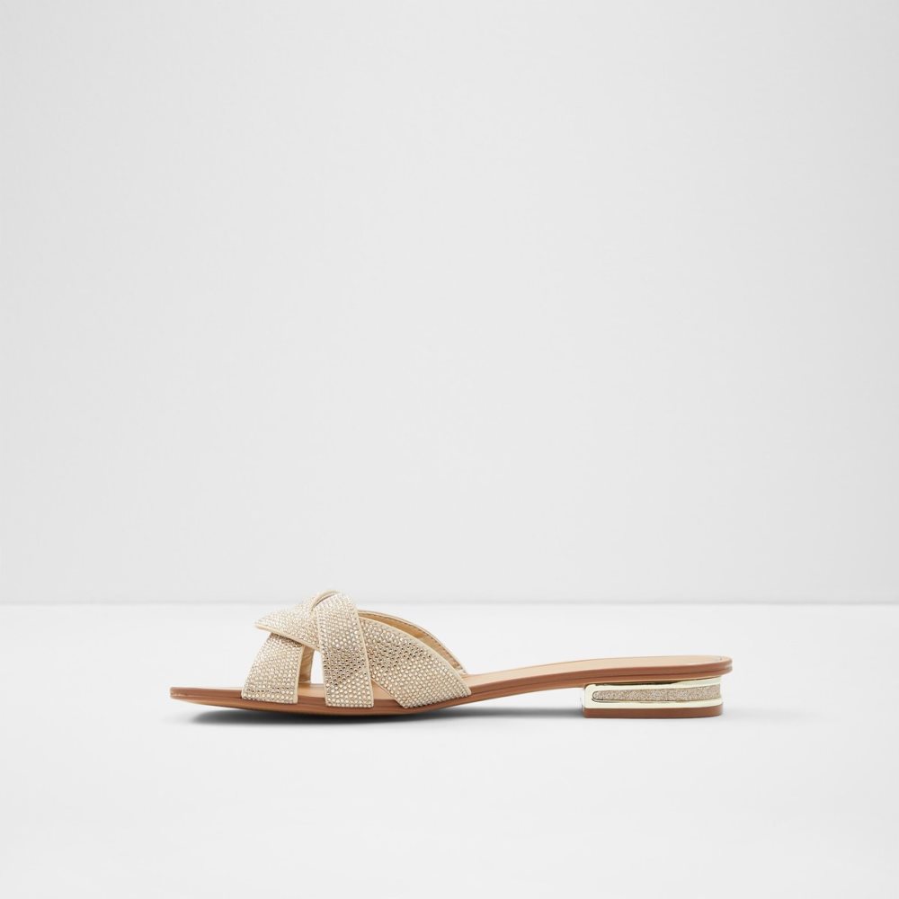 Sandales Aldo Coredith Claquette Sandal Doré | PDHWNS-390