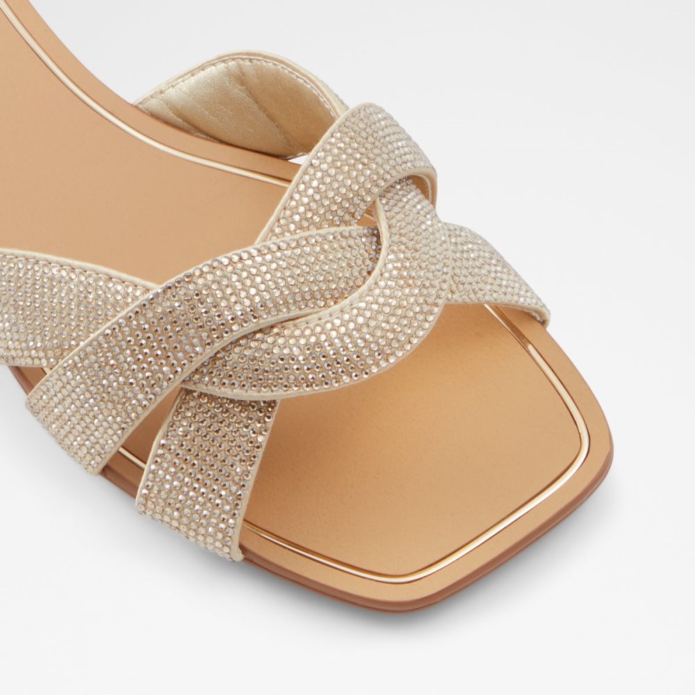 Sandales Aldo Coredith Claquette Sandal Doré | PDHWNS-390