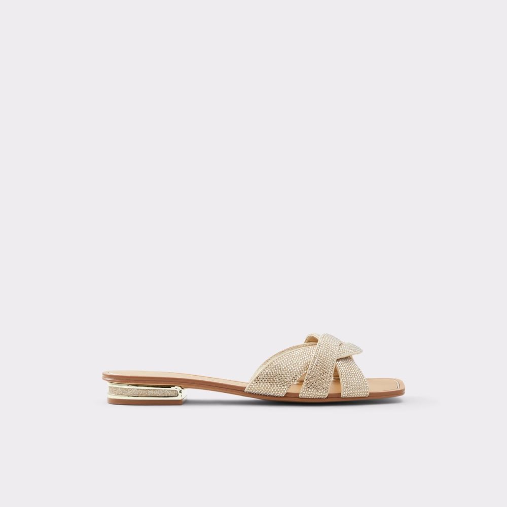 Sandales Aldo Coredith Claquette Sandal Doré | PDHWNS-390