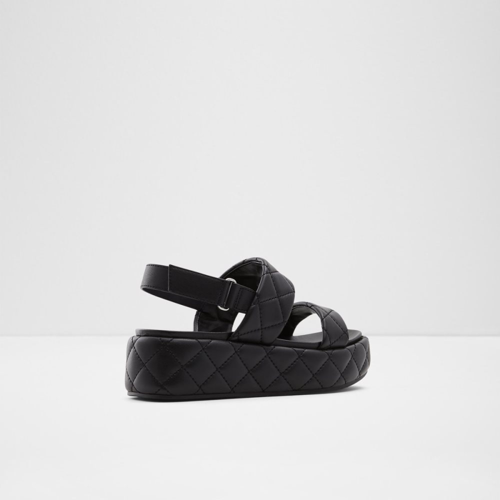 Sandales Aldo Cossette Wedge Sandal - Flatform Noir | HUDYEL-836