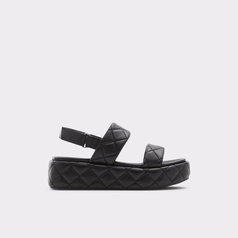 Sandales Aldo Cossette Wedge Sandal - Flatform Noir | HUDYEL-836