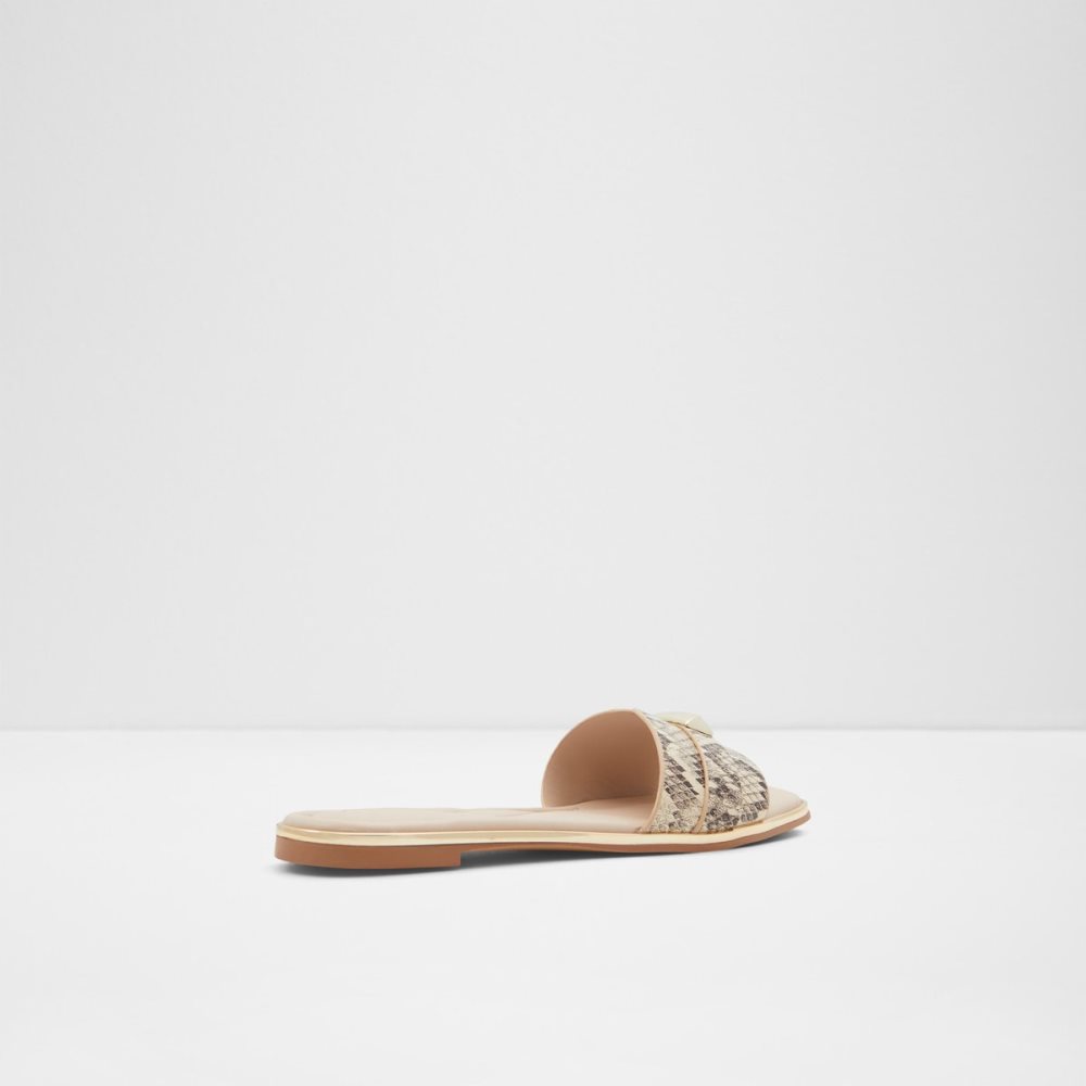 Sandales Aldo Darine Claquette Sandal Beige | WZSFGA-740