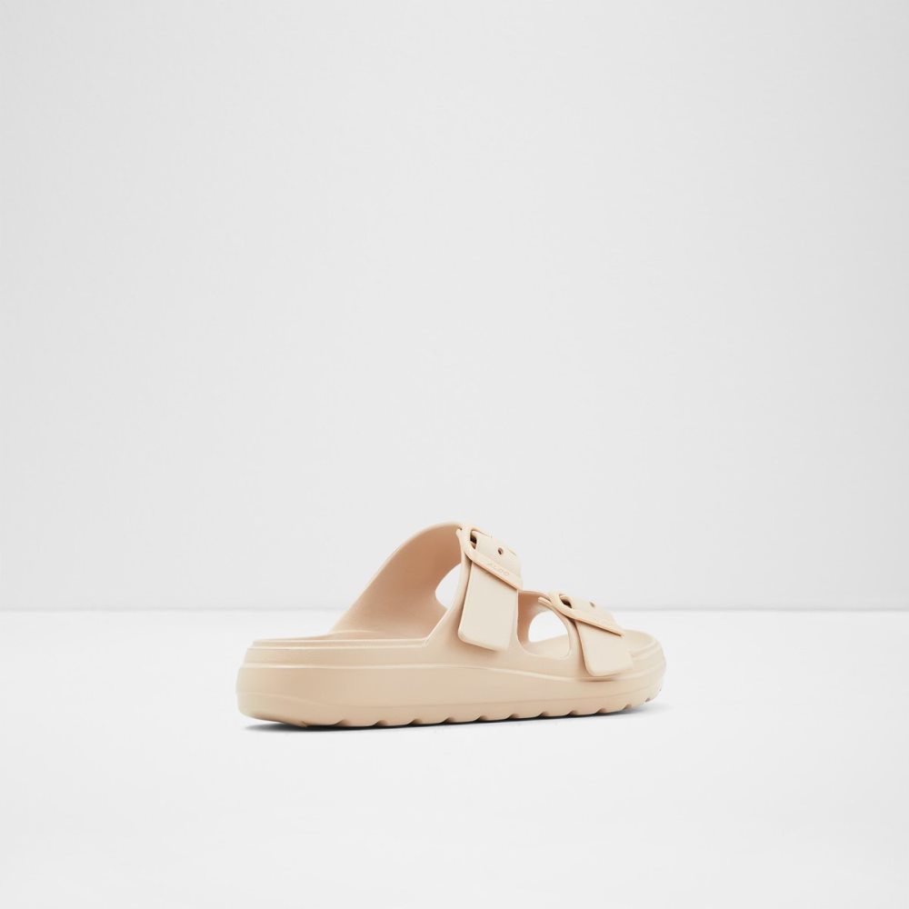 Sandales Aldo Eteiven Claquette Sandal Beige | OYNUHA-907