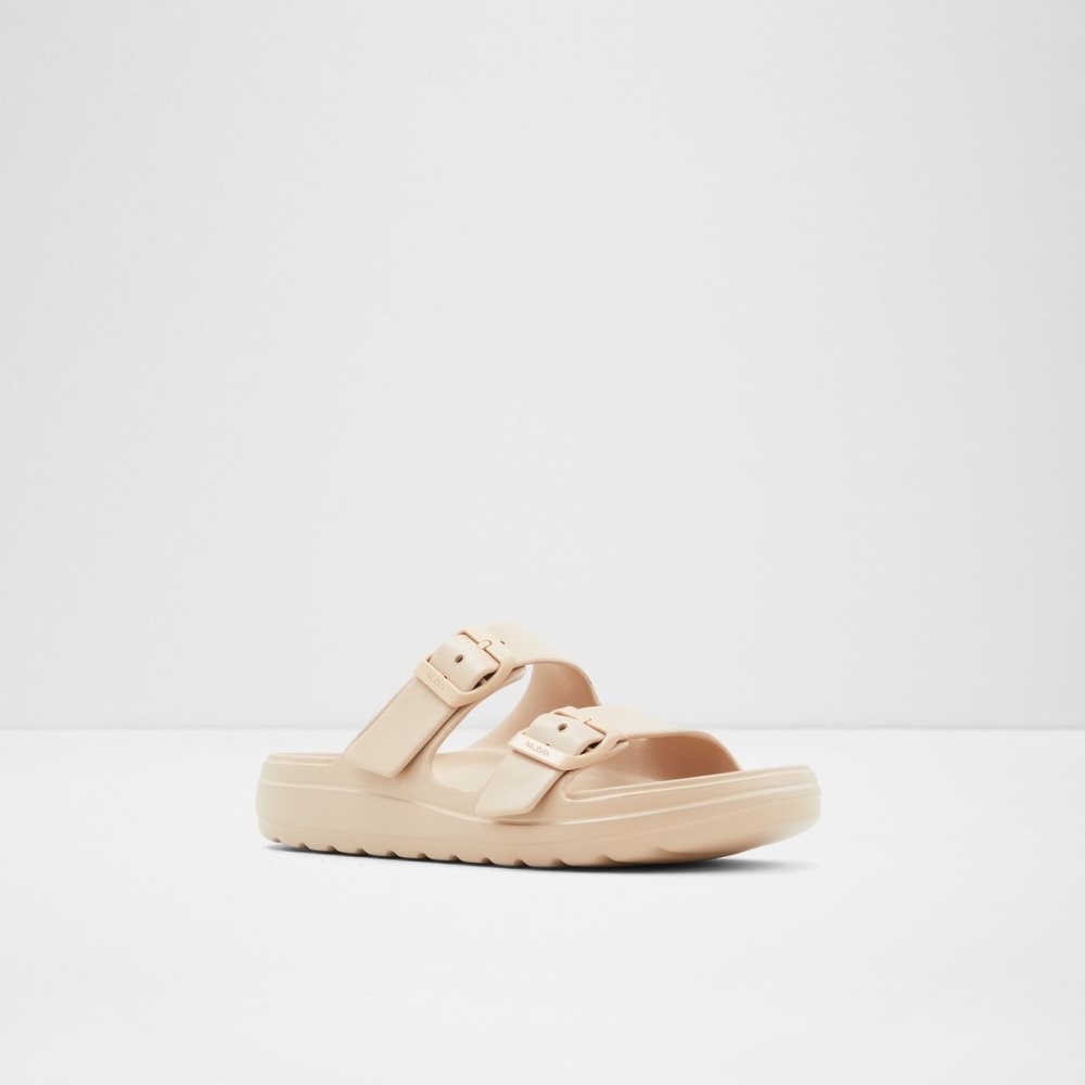 Sandales Aldo Eteiven Claquette Sandal Beige | OYNUHA-907