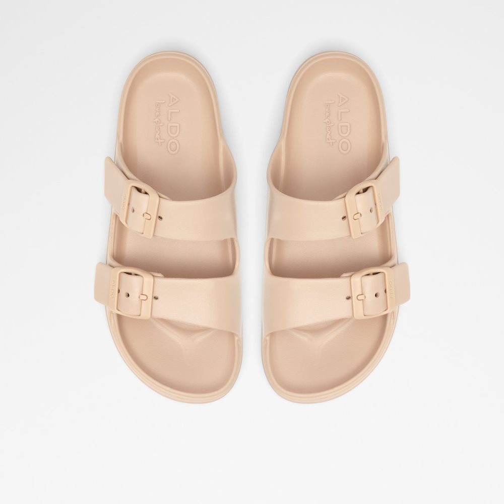 Sandales Aldo Eteiven Claquette Sandal Beige | OYNUHA-907