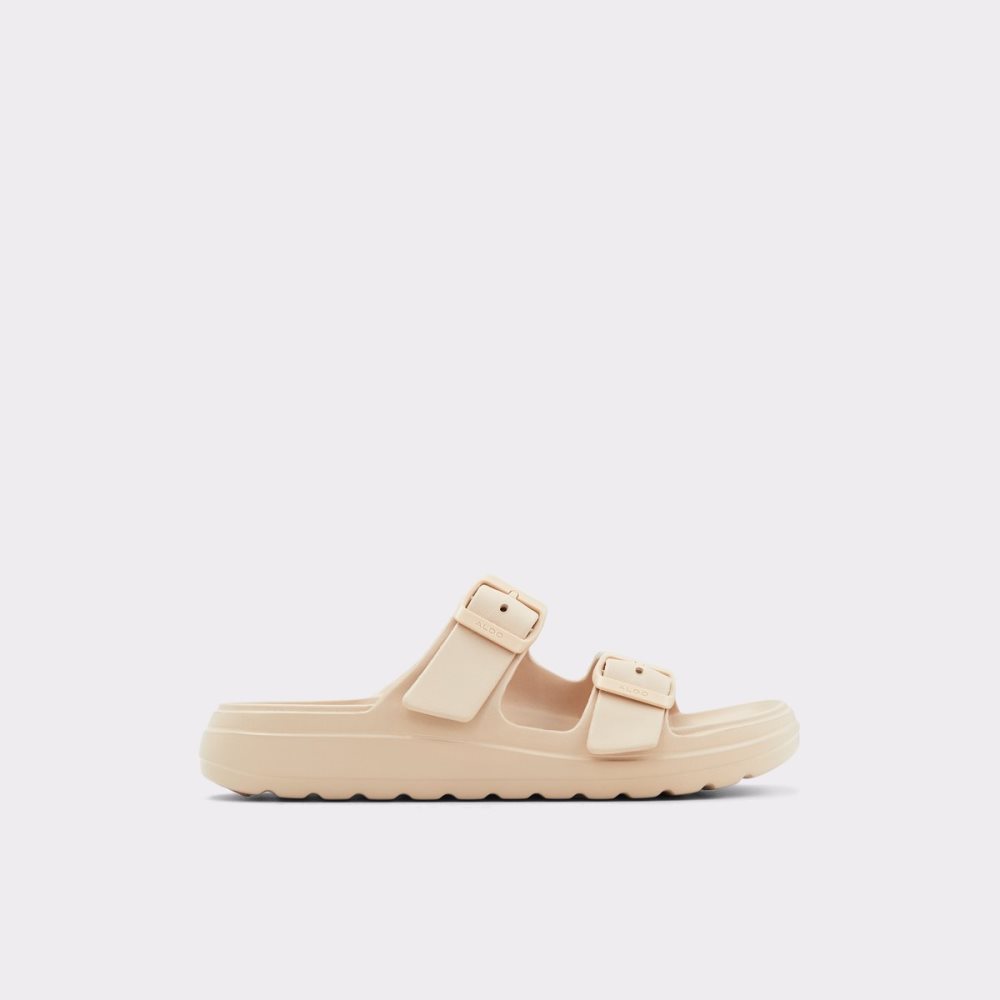 Sandales Aldo Eteiven Claquette Sandal Beige | OYNUHA-907