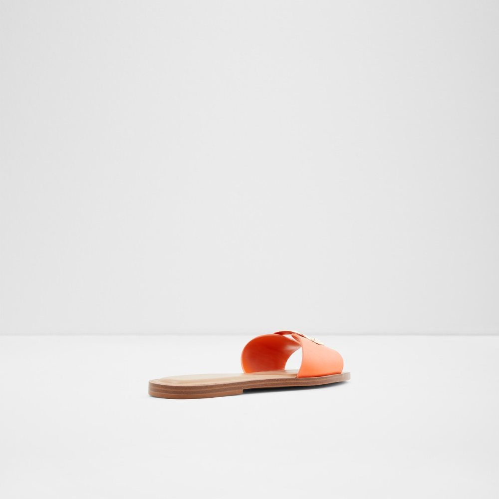 Sandales Aldo Glaeswen Claquette Sandal Orange | SGOUIQ-024