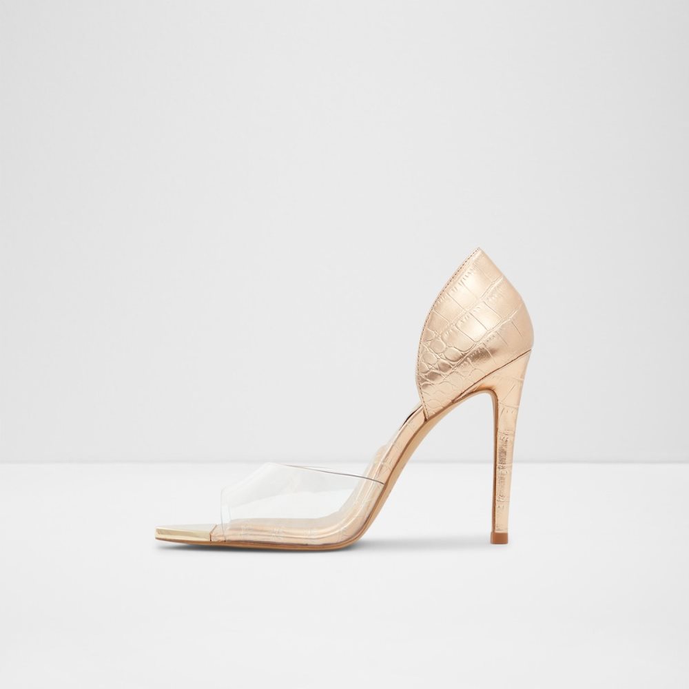 Sandales Aldo Gwendassi High Sandal - Stiletto Rose Doré | FANUJE-064