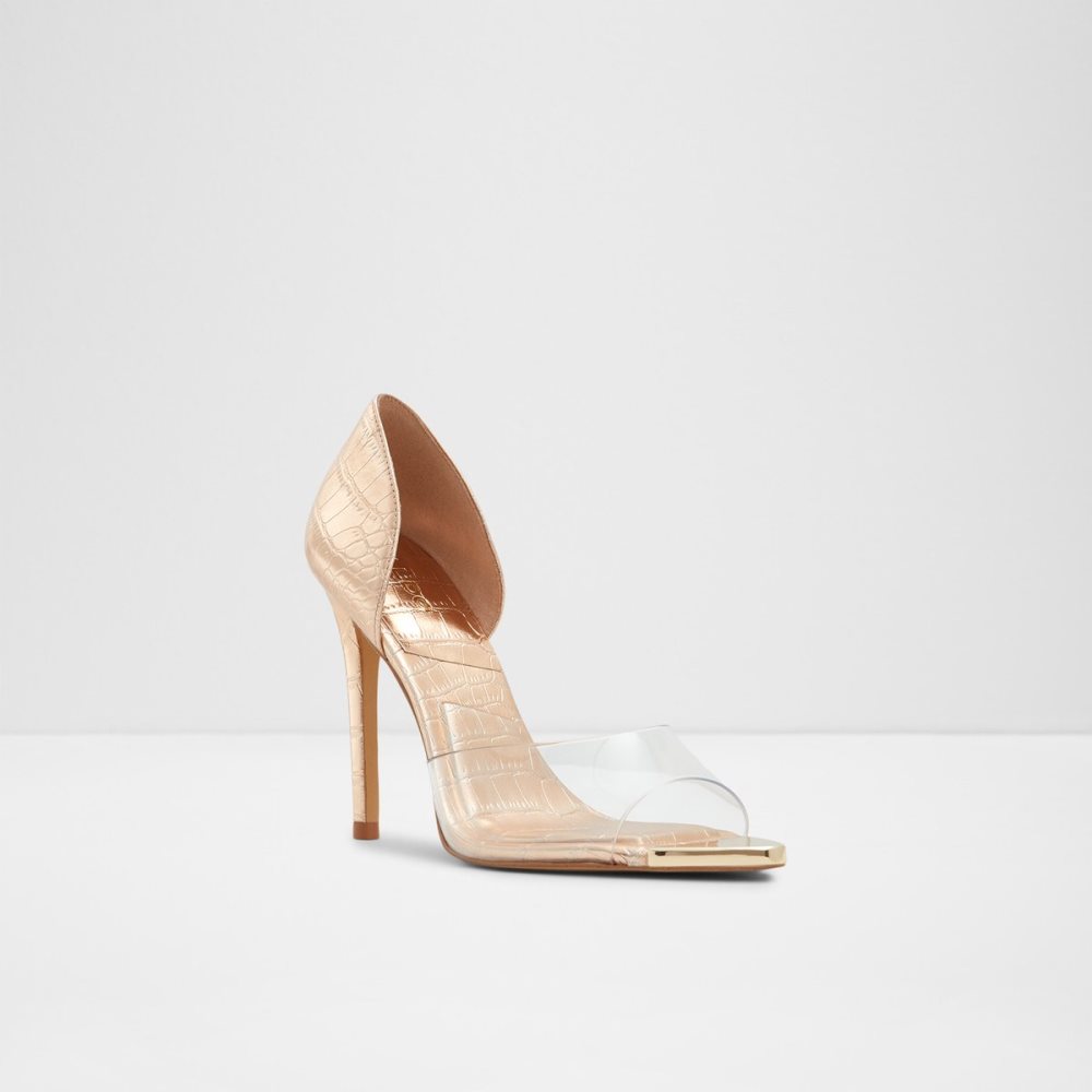 Sandales Aldo Gwendassi High Sandal - Stiletto Rose Doré | FANUJE-064