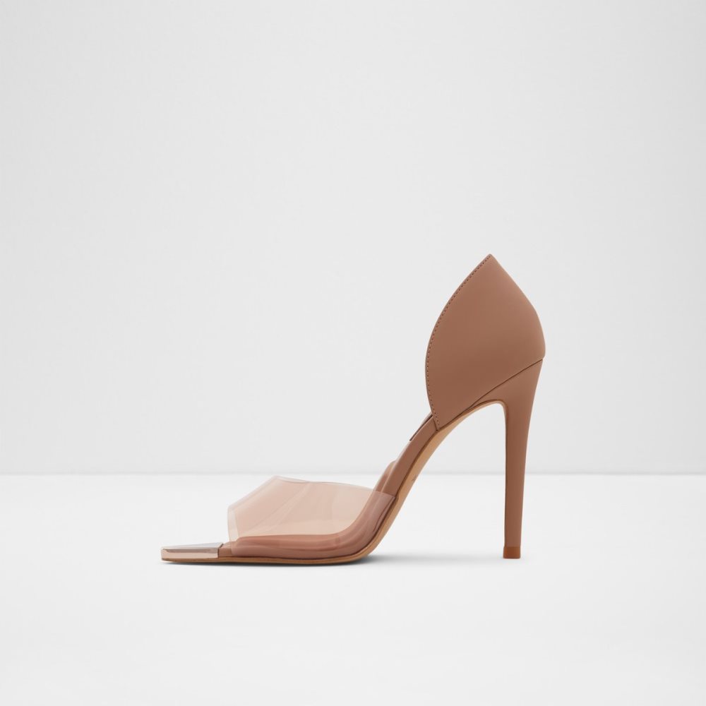 Sandales Aldo Gwendassi High Sandal - Stiletto Beige | JXNAWZ-957