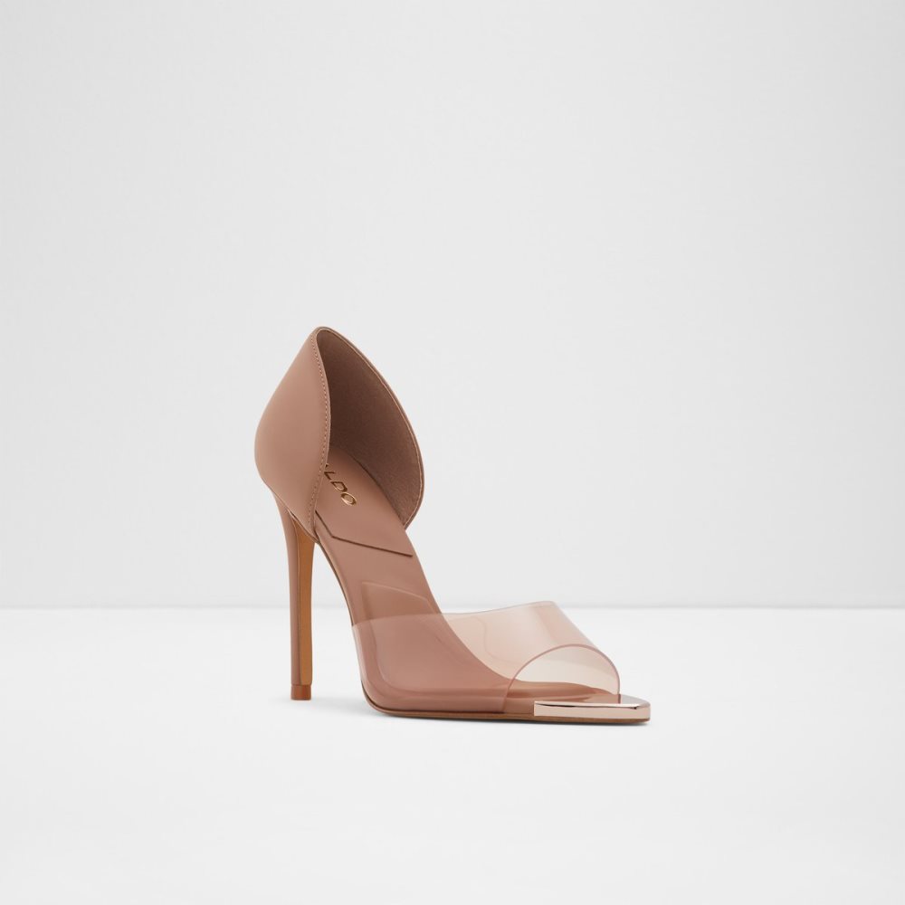 Sandales Aldo Gwendassi High Sandal - Stiletto Beige | JXNAWZ-957