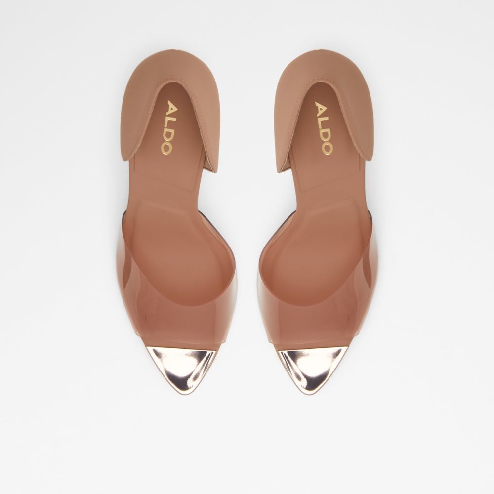 Sandales Aldo Gwendassi High Sandal - Stiletto Beige | JXNAWZ-957