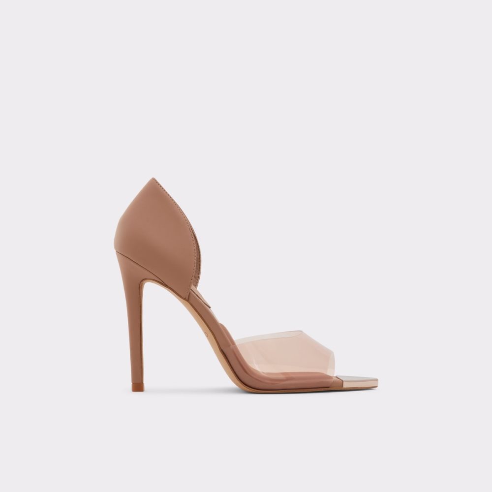 Sandales Aldo Gwendassi High Sandal - Stiletto Beige | JXNAWZ-957