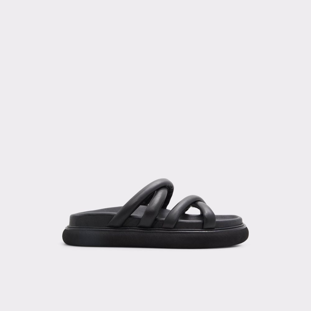 Sandales Aldo Kutshina Claquette Sandal Noir | OSWLJP-259