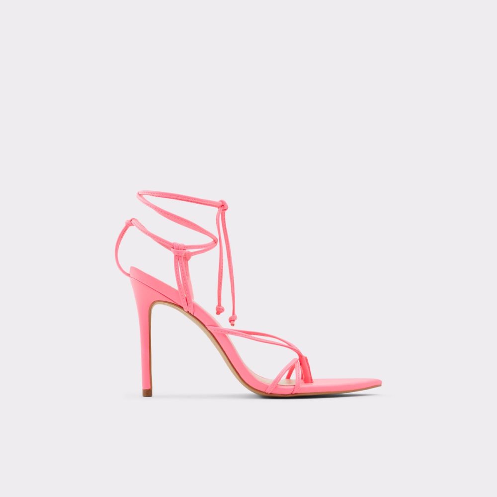 Sandales Aldo Lona Lanières Talons Sandal - Stiletto Rose Clair | CQBFJG-406